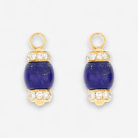 TAVANTI - 18KT Yellow Gold, Brill, Lapis Lazuli Earring ( Diamonds 0.70ctw G Si, Lapis Lazuli)-JF-75-1192 LA Y - 39

Length 30mm . Drops are removable. - THE SOLIST