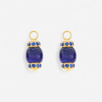 Tavanti Le Carrousel 18K Yellow Gold Lapis Lazuli & Sapphire Drop Earrings JF-75-1193-LA-BS-Y-52