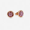Tavanti 18K Rose Gold Diamond & Amethyst Earrings JF-75-1140F-154