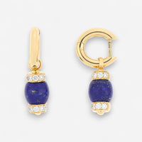 TAVANTI - 18KT Yellow Gold, Brill, Lapis Lazuli Earring ( Diamonds 0.70ctw G Si, Lapis Lazuli)-JF-75-1192 LA Y - 39

Length 30mm . Drops are removable. - THE SOLIST