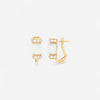Tavanti Le Carrousel 18K Yellow Gold Diamond & Howlite Earrings JF-75-1195-HO-Y-35