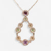Tavanti 18K Yellow Gold Multistone Pendant Necklace JF-82-1097F-121