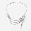 Tavanti 18K White Gold Diamond, Blue Topaz & Peridot Necklace JF-82-1157F-102