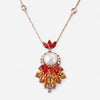 Tavanti 18K Rose Gold Diamond, Sapphire & Cultured River Pearl Pendant Necklace JF-82-2126-140