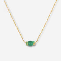 TAVANTI - 18KT Yellow Gold, Malachite, Emeralds Necklace ( Emerald, Malachite)-JF-82-2154 MA EM Y - 58

Length 16.75" to 18.5". - THE SOLIST