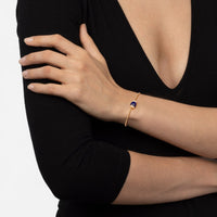 TAVANTI - 18KT Yellow Gold, Brill, Lapis Lazuli Bracelet ( Diamonds 0.50ctw G Si, Lapis Lazuli)-JF-85-0631 LA Y - 41

Length 6.25" to 7.5". - THE SOLIST