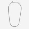 JAI Sterling Silver Box Chain Men's Necklace JJH1002MN