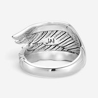 JAI Wings of Love Sterling Silver Band Ring JJH1015R
