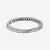 JAI Wings of Love Sterling Silver Hinged Bangle Bracelet JJH1027B