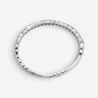 JAI Wings of Love Sterling Silver Hinged Bangle Bracelet JJH1027B