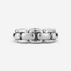 JAI Sterling Silver Box Chain Men's Band Ring JJH1045MR