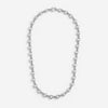 JAI Sterling Silver Textured Men's Link Necklace JJH3040MN