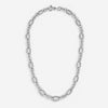 JAI Sterling Silver Oval Link Men's Necklace JJH3051MN
