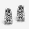 JAI Kalahari Sterling Silver Concave Earrings JJH5031E