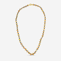 Goshwara 18K Yellow Gold Opal & Onyx Limited Edition Necklace JN0328-OPOXY20
