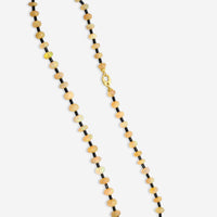 Goshwara 18K Yellow Gold Opal & Onyx Limited Edition Necklace JN0328-OPOXY20