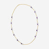 Goshwara Beyond 18K Yellow Gold Amethyst & White Coral Beads Necklace JN0334-AMC