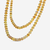 Goshwara Beyond 18K Yellow Gold Yellowish Brown Opal Necklace JN0294