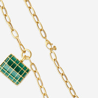 Goshwara G-One 18K Yellow Gold Large Emerald Cage Pendant Necklace JP0108-EM-Y-01 - THE SOLIST