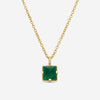 Goshwara G-One 18K Yellow Gold Emerald Pendant Necklace JP0325-EMY