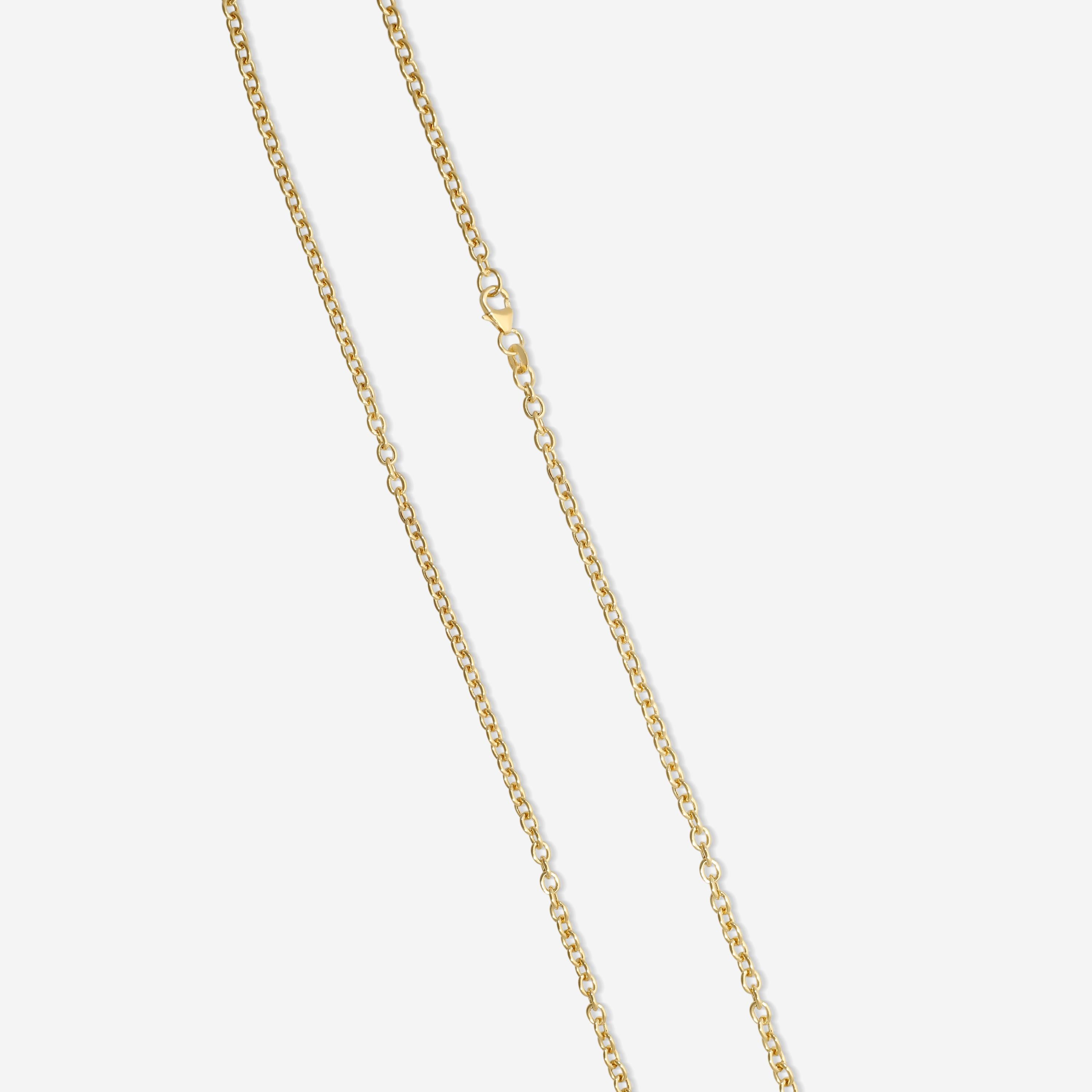 Goshwara G-One 18K Yellow Gold Emerald Pendant Necklace JP0325-EMY