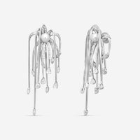 Assael Julie Parker 18K White Gold Akoya Cultured Pearl & Diamond Earrings JPE00