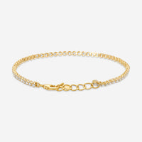 Ina Mar 14K Yellow Gold Diamond Tennis Bracelet KB501464