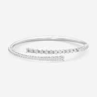 Ina Mar 14K White Gold Round & Emerald Cut Diamond Wrap Bracelet KC401878YQ-G
