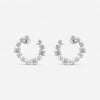 Ina Mar 14K White Gold Diamond Hoop Earrings KE607805Q-G