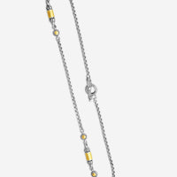 KONSTANTINO – “Aspasia” Sterling Silver & 18K Yellow Gold Necklace – KOKJ259-130-18 2U

Chain Length: 18.0 in. - THE SOLIST