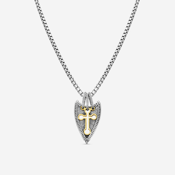 KONSTANTINO – “Myrmidones” Sterling Silver & Bronze Necklace – KOKJ372-131-300-22

Chain Length: 22.0 in. - THE SOLIST