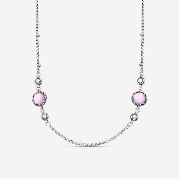KONSTANTINO – “Gen K 2” Sterling Silver, Pink Corundum Doublet Necklace (PCD: 8 mm) – KOKJ501-131-652-18 2U

Chain Length: 18.0 in. - THE SOLIST