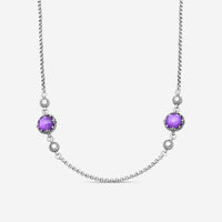 KONSTANTINO – “Gen K 2” Sterling Silver, Amethyst Doublet Necklace (AD: 8 mm) – KOKJ501-131-653-18 2U

Chain Length: 18.0 in. - THE SOLIST