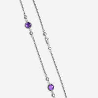 KONSTANTINO – “Gen K 2” Sterling Silver, Amethyst Doublet Necklace (AD: 8 mm) – KOKJ501-131-653-18 2U

Chain Length: 18.0 in. - THE SOLIST