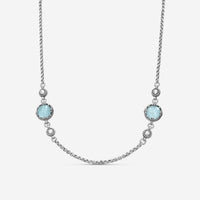 KONSTANTINO – “Gen K 2” Sterling Silver, Aquamarine Triplet Necklace (AT: 8 mm) – KOKJ501-131-655-18 2U

Chain Length: 18.0 in. - THE SOLIST