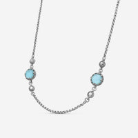 KONSTANTINO – “Gen K 2” Sterling Silver, Aquamarine Triplet Necklace (AT: 8 mm) – KOKJ501-131-655-18 2U

Chain Length: 18.0 in. - THE SOLIST