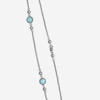 KONSTANTINO – “Gen K 2” Sterling Silver, Aquamarine Triplet Necklace (AT: 8 mm) – KOKJ501-131-655-18 2U

Chain Length: 18.0 in. - THE SOLIST