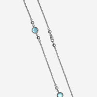 KONSTANTINO – “Gen K 2” Sterling Silver, Aquamarine Triplet Necklace (AT: 8 mm) – KOKJ501-131-655-20 2U

Chain Length: 20.0 in. - THE SOLIST