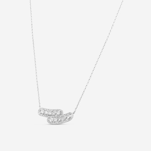 Ina Mar 14K White Gold Diamond Pendant Necklace KP608392