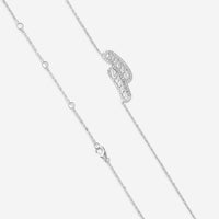 Ina Mar 14K White Gold Diamond Pendant Necklace KP608392