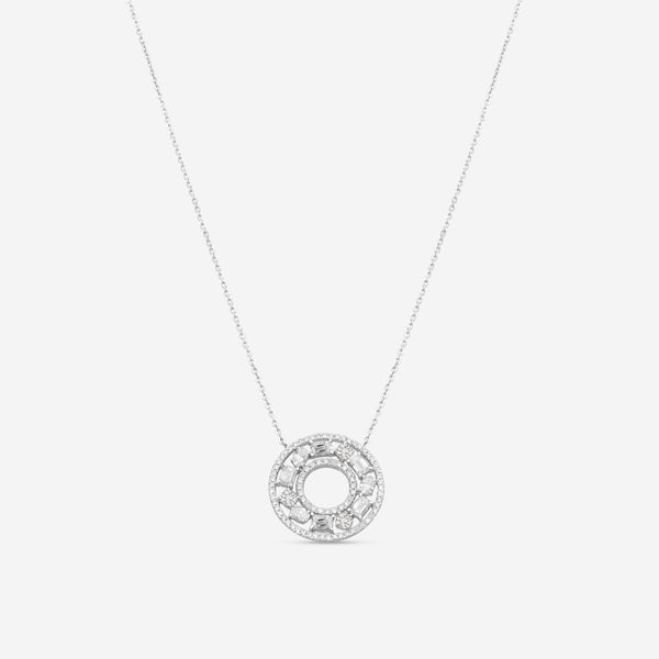 Ina Mar 14K White Gold Diamond Pendant Necklace KP608394