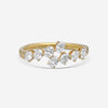 Ina Mar 14K Yellow Gold Oval Cut Diamond Wrap Ring Sz. 7 KR106678