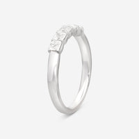 Ina Mar 14K White Gold Asscher Cut Diamond Band Ring Sz. 7 KR106882Q-G