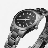 Longines Conquest Stainless Steel Automatic Ladies Watch L2.285.4.56.6