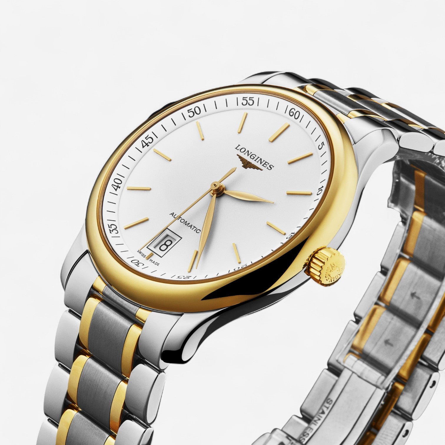 Longines Master Collection 18K Yellow Gold & Stainless Steel Automatic Men’s Watch L2.628.5.12.7