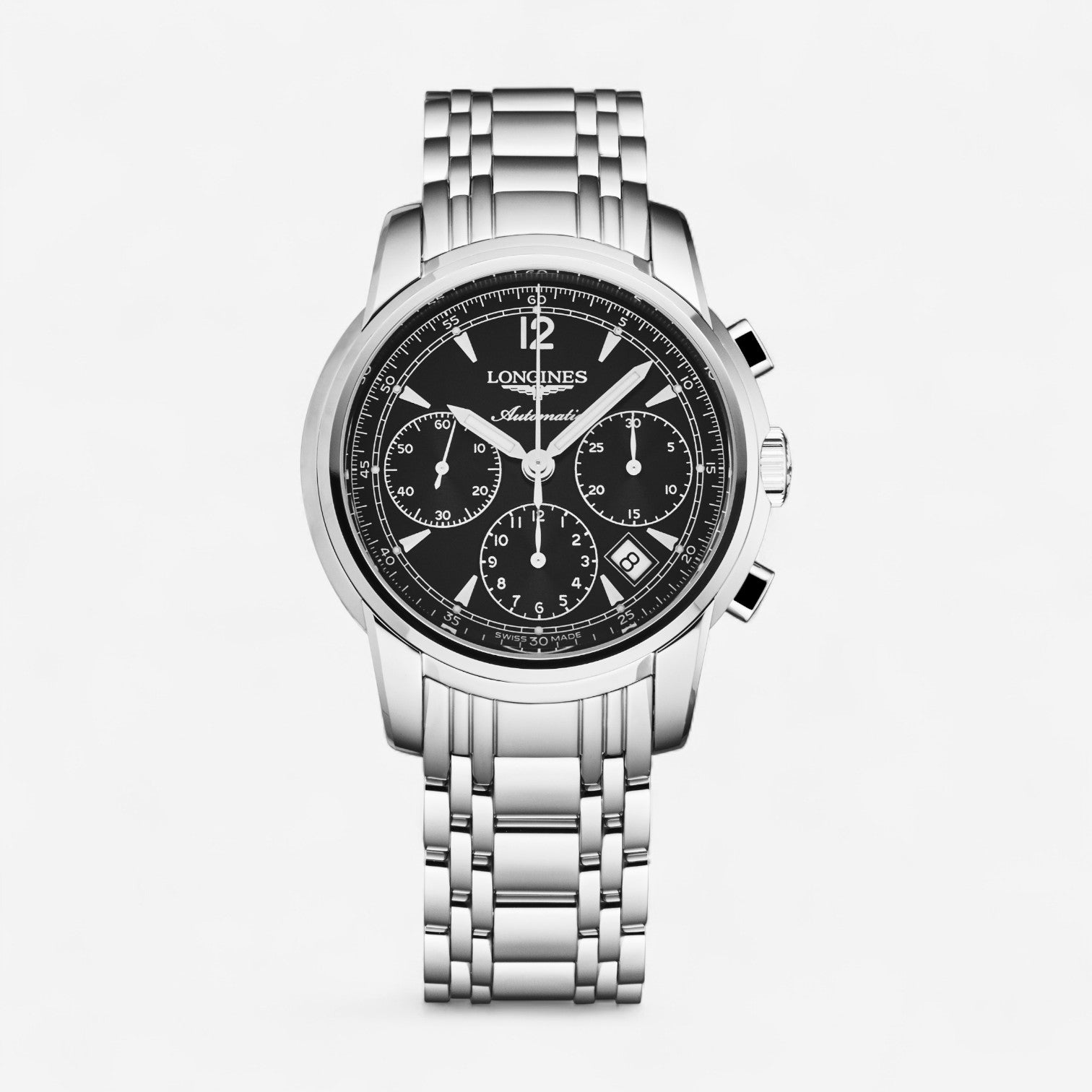 Longines Saint-Imier Stainless Steel Chronograph Automatic Men's Watch L27524526