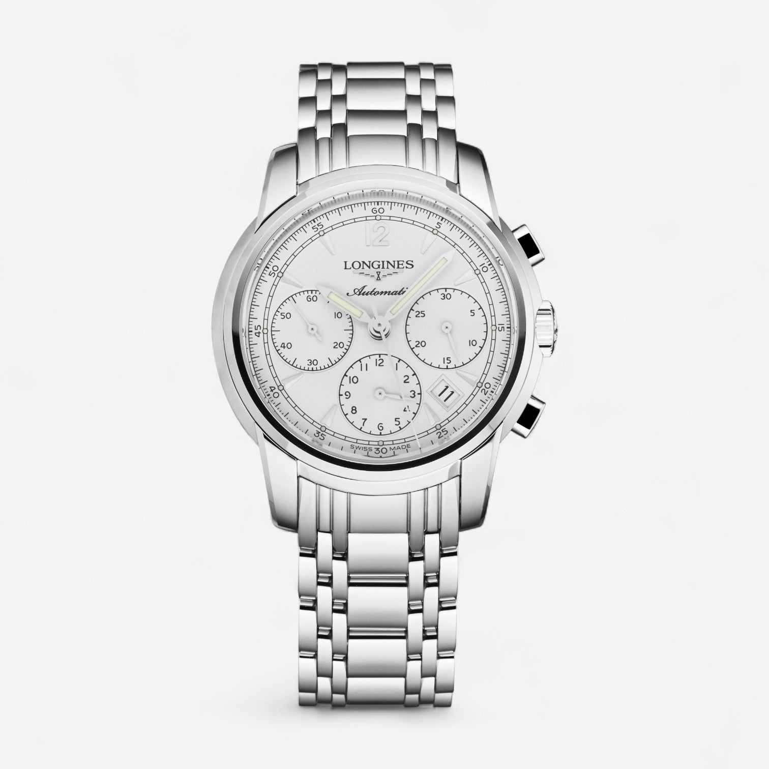 Longines Saint-Imier Stainless Steel Automatic Men’s Watch L2.752.4.72.6