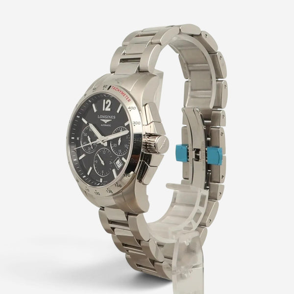 Longines Conquest Chronograph Steel Automatic Men's Watch L2.743.4.56.6