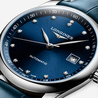 Longines Master Stainless Steel Diamond Automatic Men's Watch L2.793.4.97.0