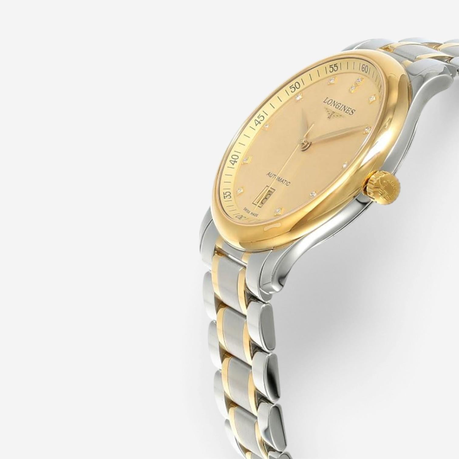 Longines Master Stainless Steel & 18K Yellow Gold Automatic Men's Watch L2628537